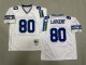 Men's #80 Steve Largent Seattle Seahawks White Jersey